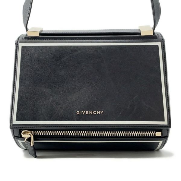 ジバンシー ショルダーバッグ パンドラボックス レザー GIVENCHY バッグ 黒