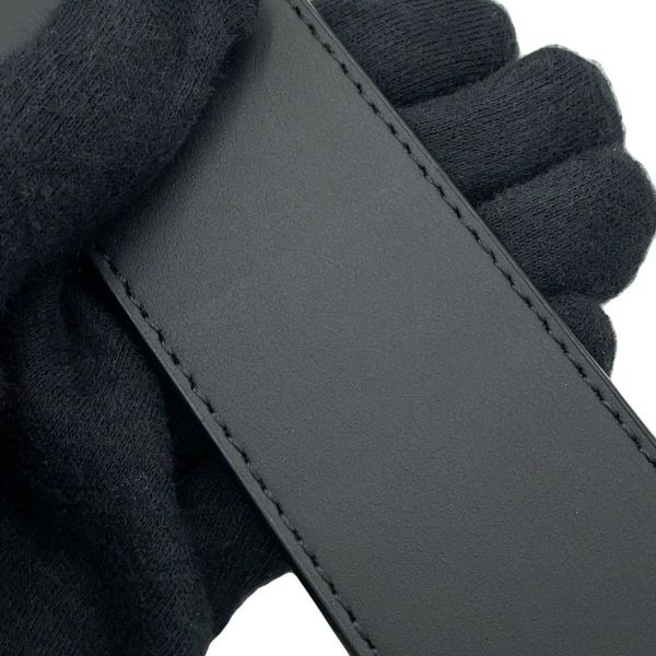 ルイヴィトン ベルト モノグラム・エクリプス LVイニシャル サイズ85 M0449 LOUIS VUITTON ブラック 黒