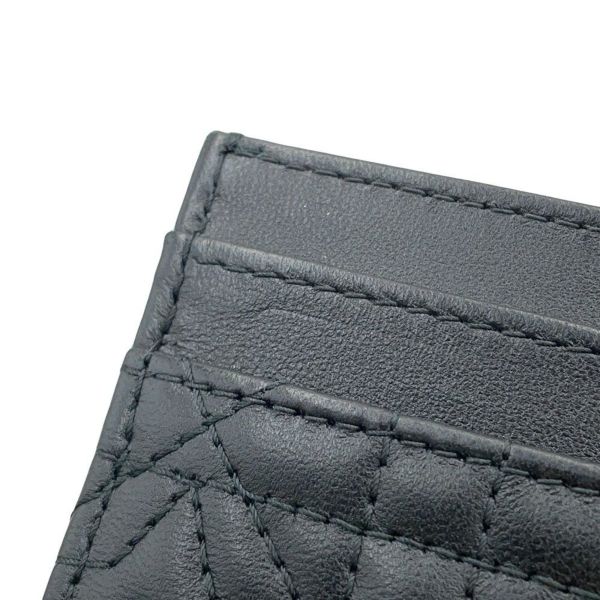 クリスチャン・ディオール カードケース カナージュ カロ フリージア スター ラムスキン S5130UNTZ Christian Dior 黒