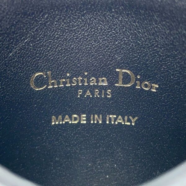 クリスチャン・ディオール カードケース カナージュ カロ フリージア スター ラムスキン S5130UNTZ Christian Dior 黒