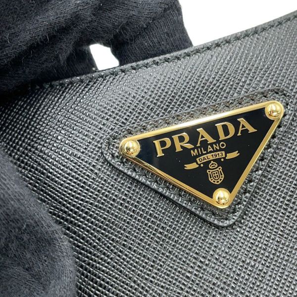 プラダ ショルダーバッグ Re-Edition 2005 サフィアーノレザー 1BH204 PRADA 2wayバッグ 黒