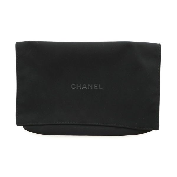 シャネル チェーンウォレット マトラッセ ココマーク Wチェーン ラムスキン AP4511 CHANEL 財布 黒