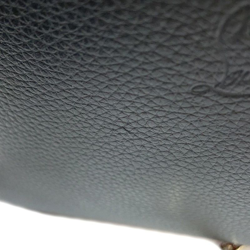 クリスチャン・ルブタン チェーンショルダーバッグ ルビラ カーフレザー 1225230 Christian Louboutin 黒