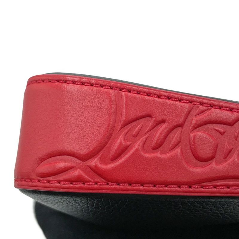 クリスチャン・ルブタン チェーンショルダーバッグ ルビラ カーフレザー 1225230 Christian Louboutin 黒