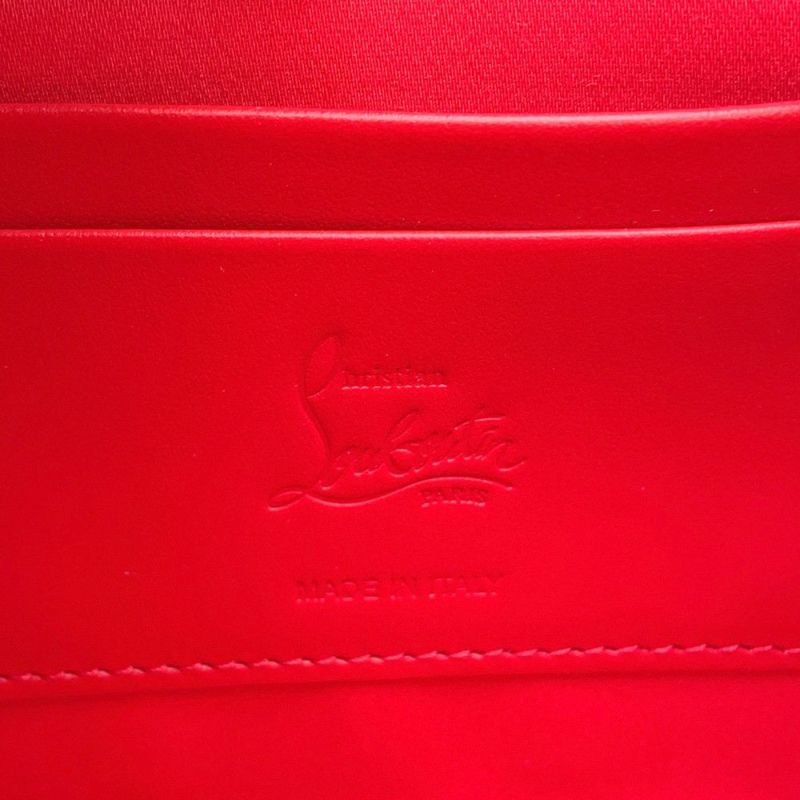 クリスチャン・ルブタン チェーンショルダーバッグ ルビラ カーフレザー 1225230 Christian Louboutin 黒