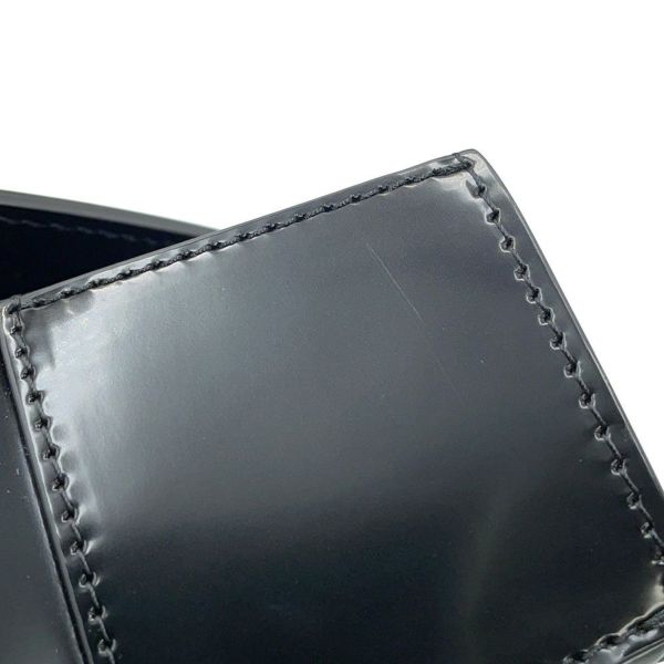 クリスチャン・ルブタン ショルダーバッグ Loubi ルビ54 パテント 1235232 Christian Louboutin 黒