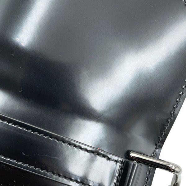 クリスチャン・ルブタン ショルダーバッグ Loubi ルビ54 パテント 1235232 Christian Louboutin 黒