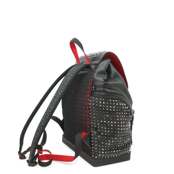 クリスチャン・ルブタン リュック エクスプローラーファンク スタッズ バックパック 1215001 Christian Louboutin 黒