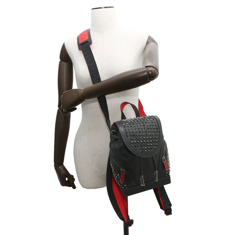 クリスチャン・ルブタン リュック エクスプローラーファンク スタッズ バックパック 3215038 Christian Louboutin 黒 2way