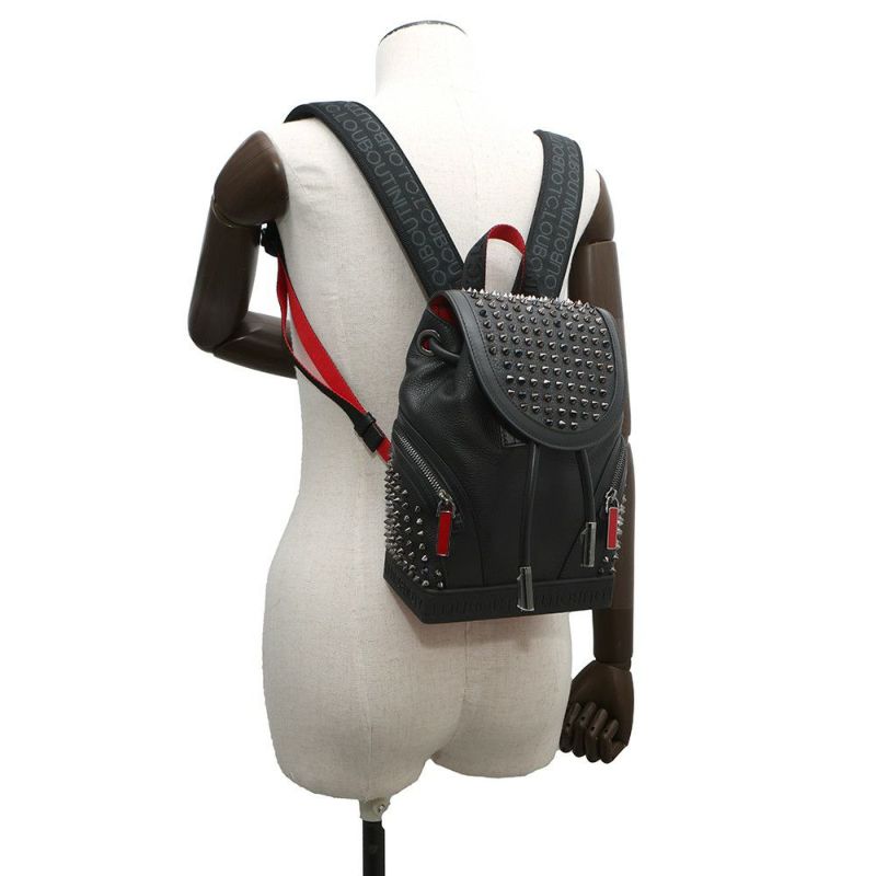 クリスチャン・ルブタン リュック エクスプローラーファンク スタッズ バックパック 3215038 Christian Louboutin 黒 2way