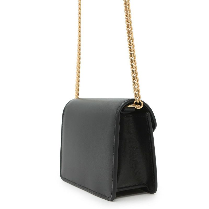 セリーヌ カードケース トリオンフ チェーン付きカードホルダー レザー 10J743DPV CELINE 黒 財布