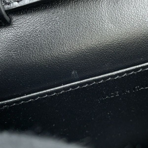 セリーヌ カードケース トリオンフ チェーン付きカードホルダー レザー 10J743DPV CELINE 黒 財布