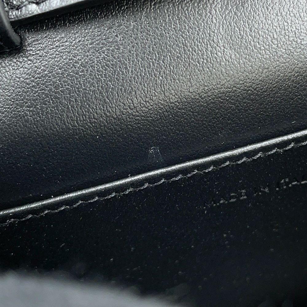 セリーヌ カードケース トリオンフ チェーン付きカードホルダー レザー 10J743DPV CELINE 黒 財布