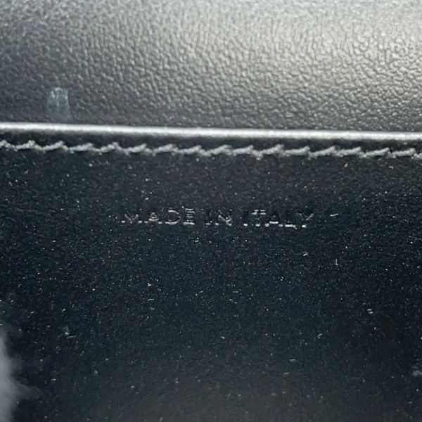 セリーヌ カードケース トリオンフ チェーン付きカードホルダー レザー 10J743DPV CELINE 黒 財布