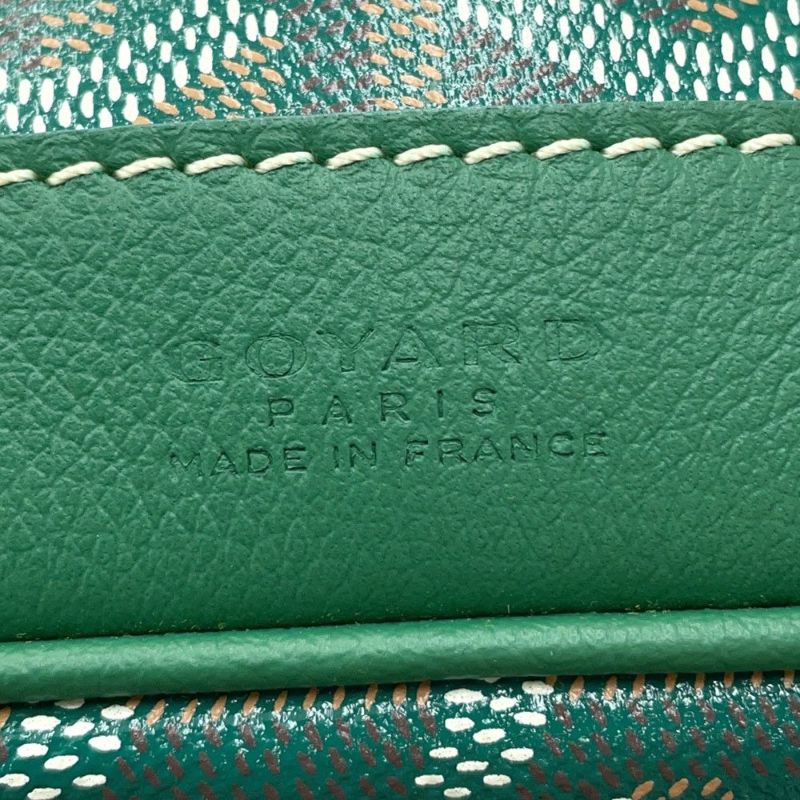 ゴヤール ショルダーバッグ プティフロ バゲットバッグ PVC レザー PEFLOTPMLTY09CL09P GOYARD 緑