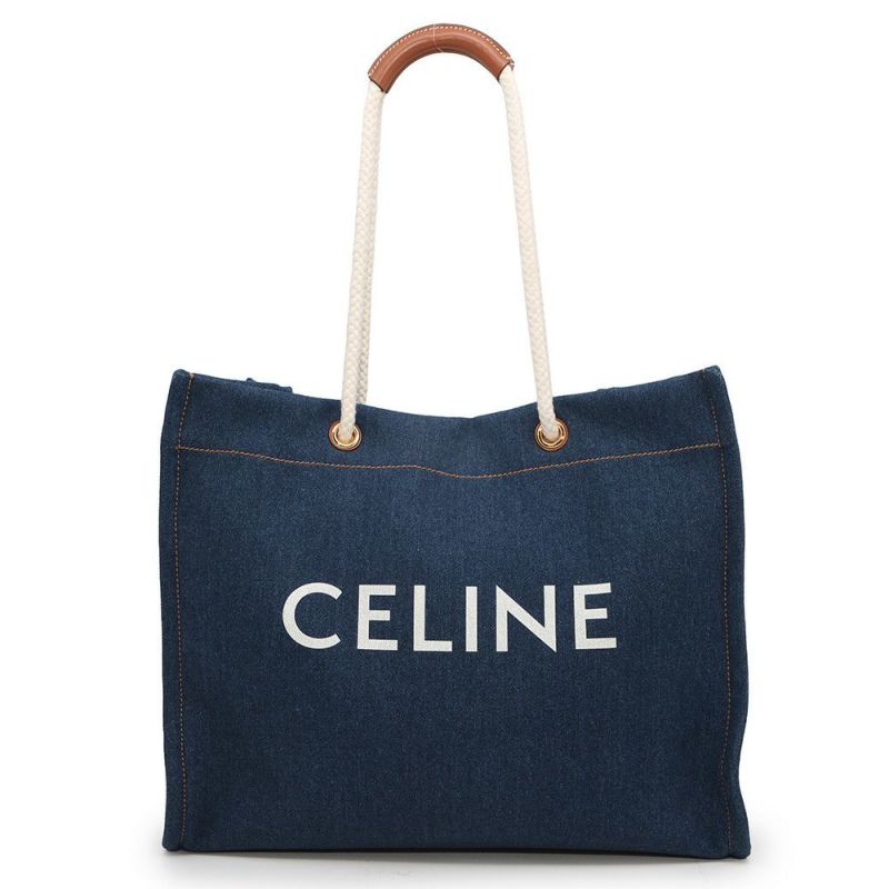 セリーヌ トートバッグ スクエア カバ デニム 196992DJD.07AT CELINE