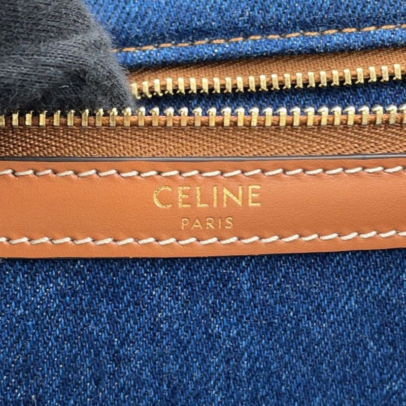 セリーヌ トートバッグ スクエア カバ デニム 196992DJD.07AT CELINE