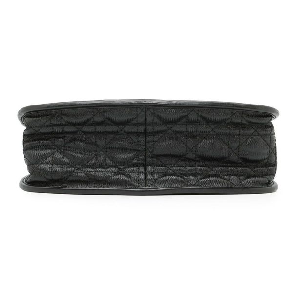 クリスチャン・ディオール ショルダーバッグ カナージュ メッセンジャー M1022PPCD Christian Dior 黒