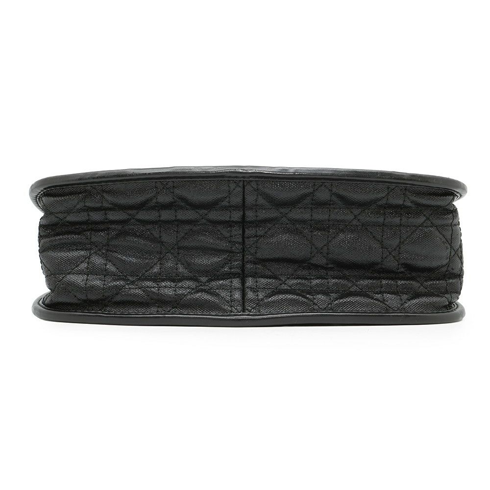クリスチャン・ディオール ショルダーバッグ カナージュ メッセンジャー M1022PPCD Christian Dior 黒