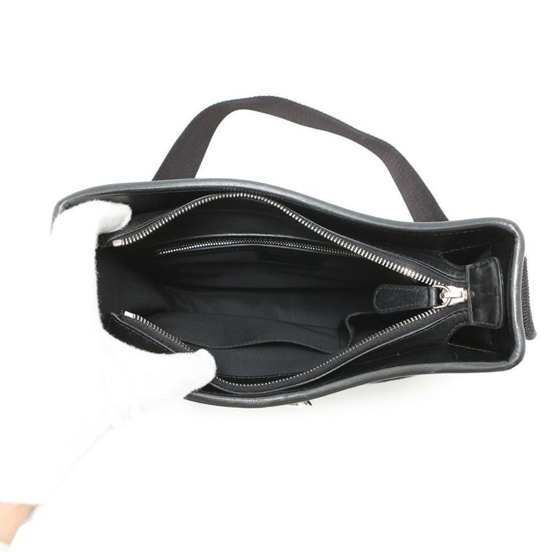 クリスチャン・ディオール ショルダーバッグ カナージュ メッセンジャー M1022PPCD Christian Dior 黒