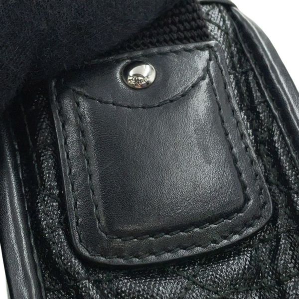 クリスチャン・ディオール ショルダーバッグ カナージュ メッセンジャー M1022PPCD Christian Dior 黒