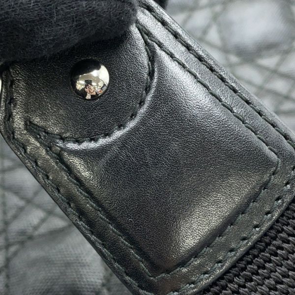 クリスチャン・ディオール ショルダーバッグ カナージュ メッセンジャー M1022PPCD Christian Dior 黒