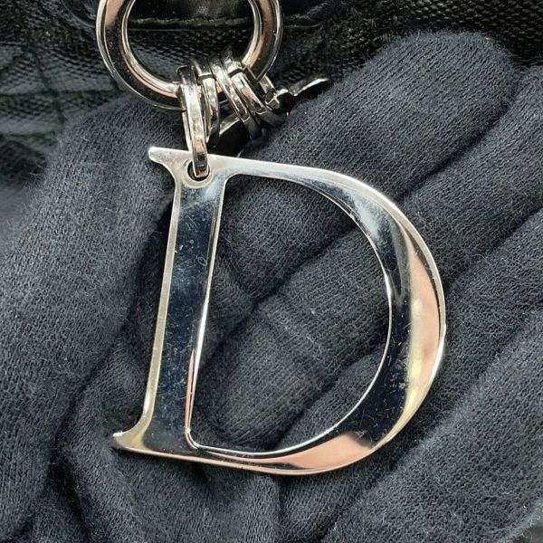 クリスチャン・ディオール ショルダーバッグ カナージュ メッセンジャー M1022PPCD Christian Dior 黒