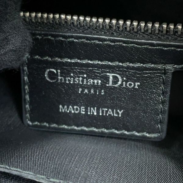 クリスチャン・ディオール ショルダーバッグ カナージュ メッセンジャー M1022PPCD Christian Dior 黒