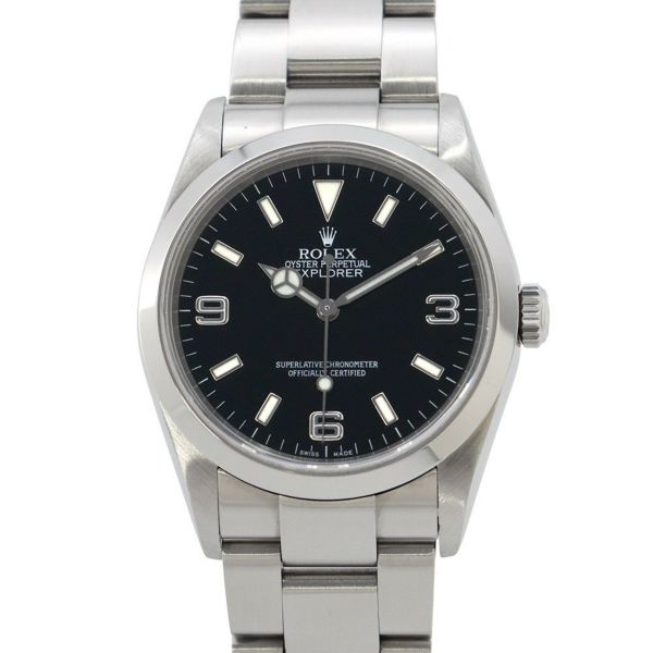 ロレックス エクスプローラー1 F番 114270 ROLEX 腕時計 黒文字盤