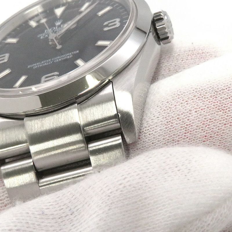 ロレックス エクスプローラー1 F番 114270 ROLEX 腕時計 黒文字盤