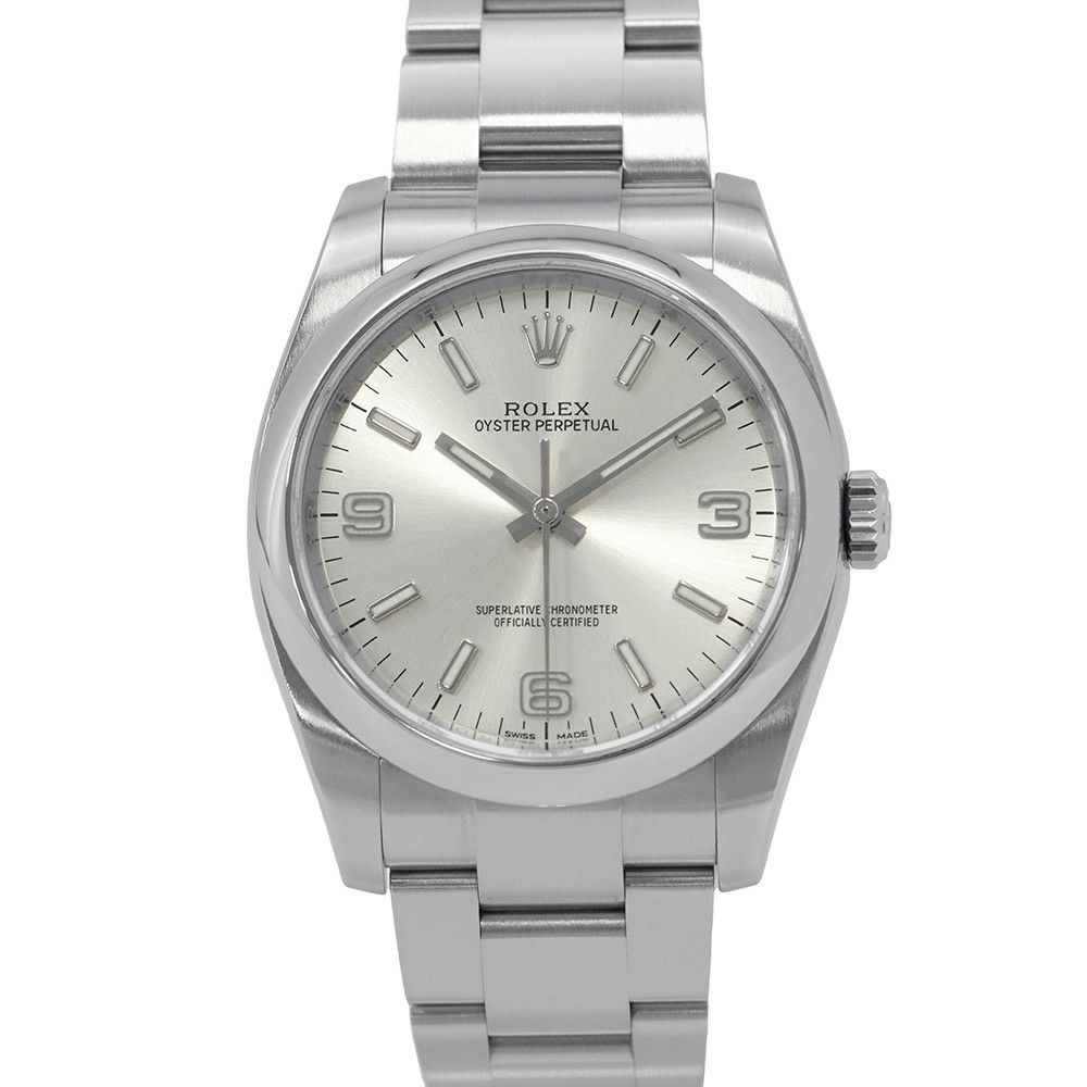 ロレックス オイスターパーペチュアル36 ランダムシリアル ルーレット 116000 ROLEX 腕時計 ウォッチ シルバー文字盤
