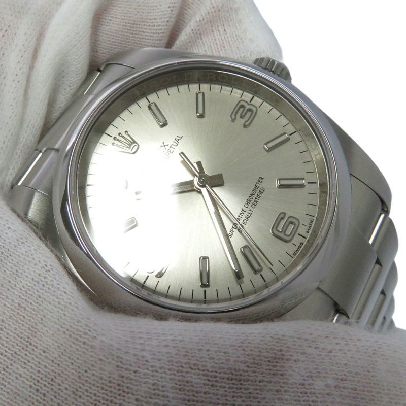 ロレックス オイスターパーペチュアル36 ランダムシリアル ルーレット 116000 ROLEX 腕時計 ウォッチ シルバー文字盤