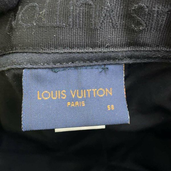 ルイヴィトン キャップ モノグラム タペストリー コットン サイズ58 LOUIS VUITTON 帽子 キャスケット