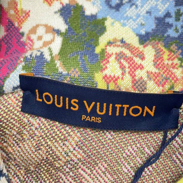 ルイヴィトン パーカー モノグラム フラワー ジャガード コットン 花柄 メンズサイズS 1AAGNX LOUIS VUITTON トップス