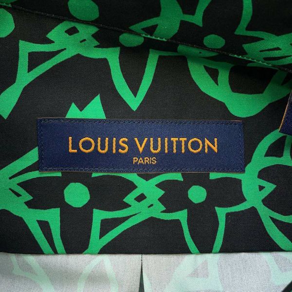 ルイヴィトン シャツ LVワックス オーバーシャツ コットン メンズサイズXS LOUIS VUITTON
