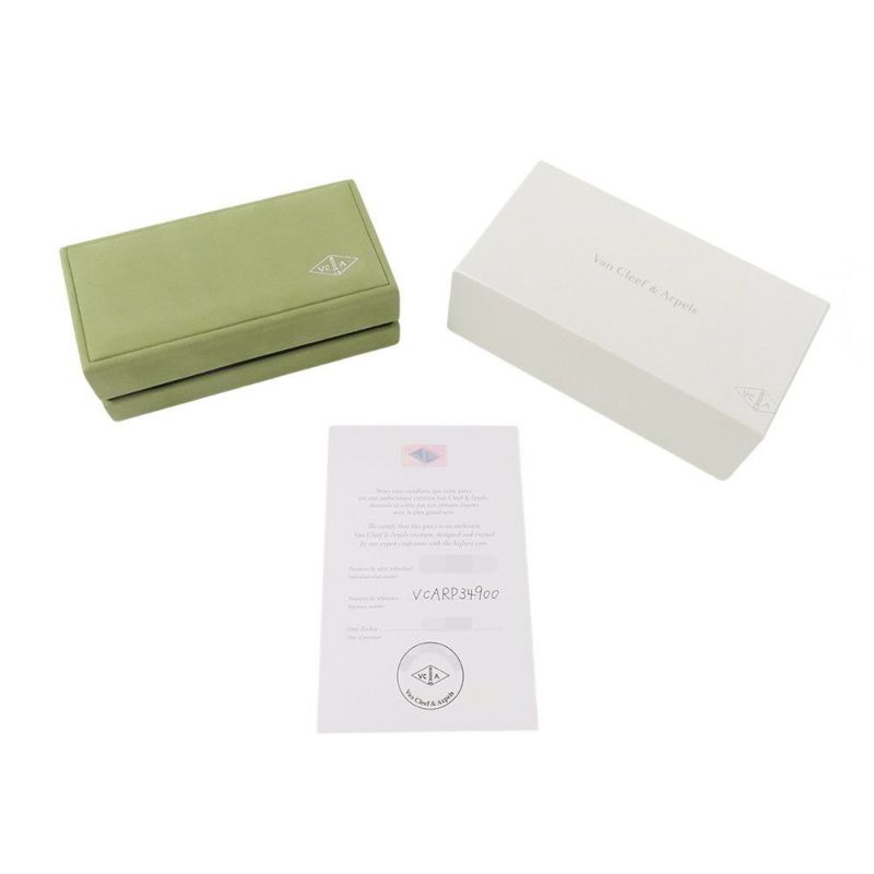 ヴァンクリーフ＆アーペル ブレスレット ヴィンテージ アルハンブラ ブレスレット 5モチーフ ブルーアゲート K18YG VCARP34900