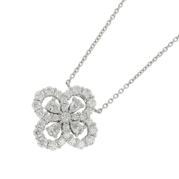 ハリーウィンストン ネックレス ループ・フルモチーフ・ペンダント ダイヤモンド 33P 計約1.89ct Pt950プラチナ PEDPRPSML4C