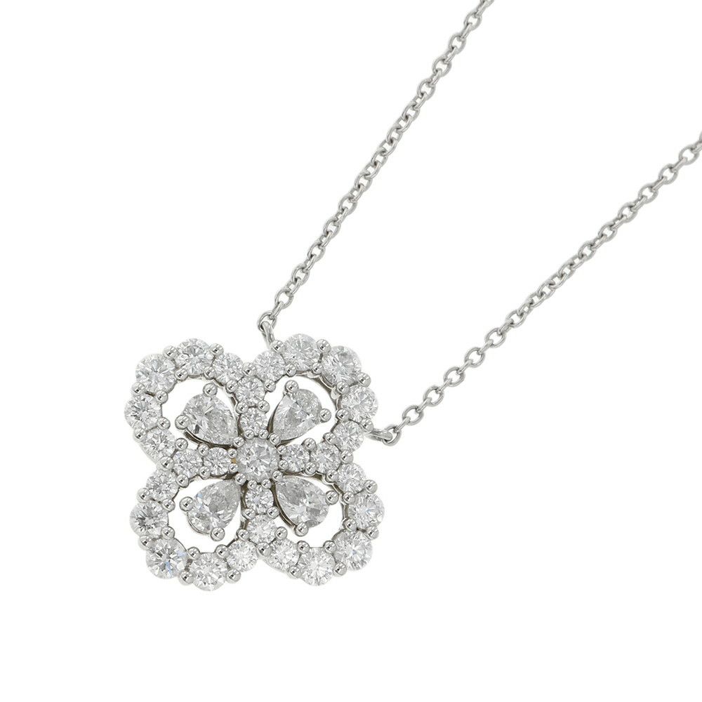 ハリーウィンストン ネックレス ループ・フルモチーフ・ペンダント ダイヤモンド 33P 計約1.89ct Pt950プラチナ PEDPRPSML4C