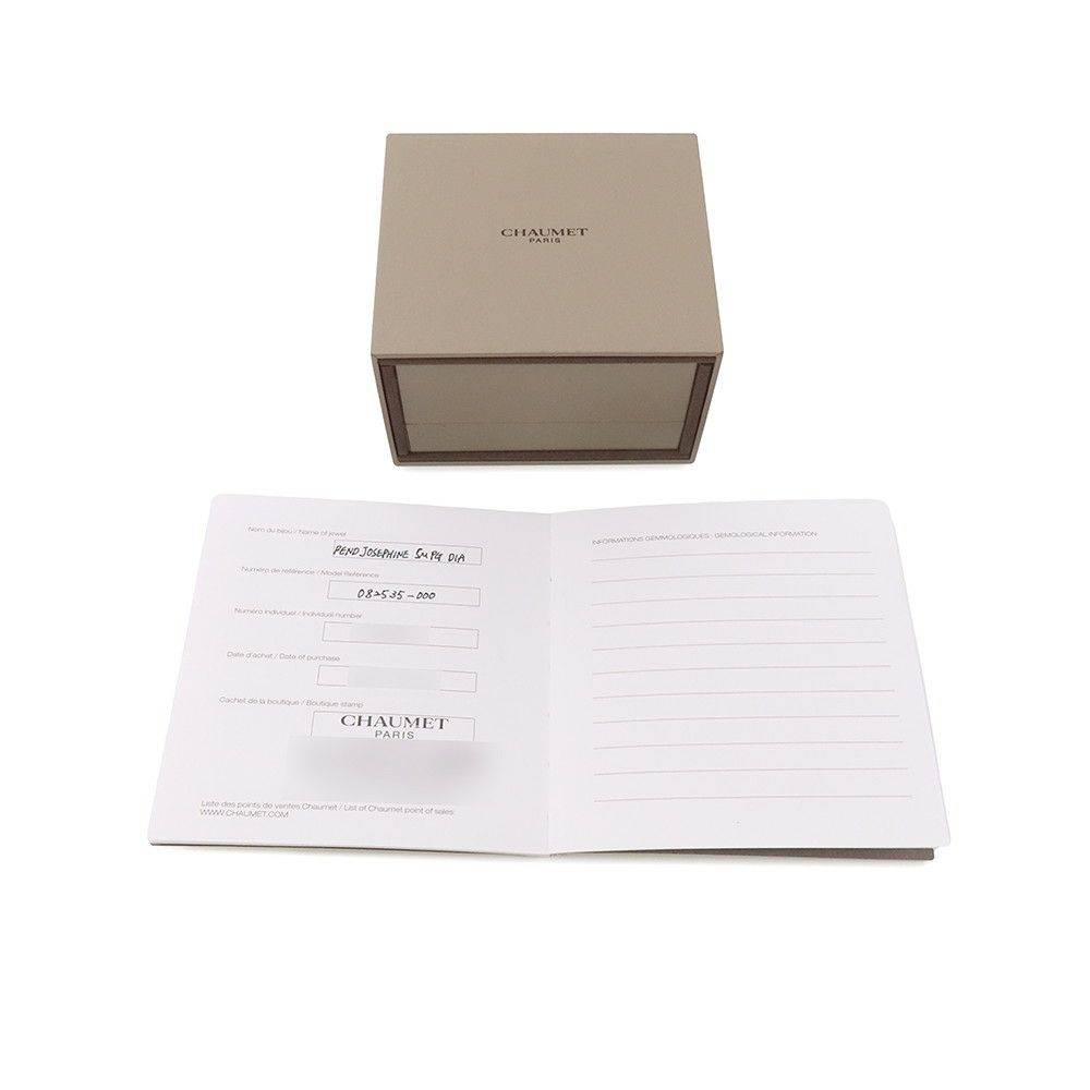 ショーメ ネックレス ジョゼフィーヌ ダイヤモンド K18PGピンクゴールド 082535 CHAUMET ペンダント ジュエリー