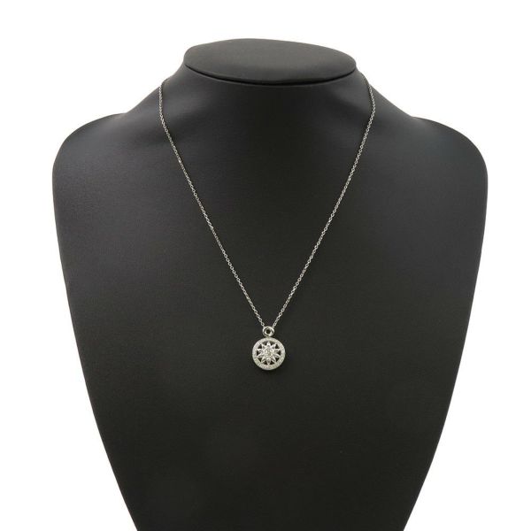 ハリーウィンストン ネックレス ウィンストン・ゲート・ペンダント ダイヤモンド 中石0.12ct/計約0.29ct Pt950プラチナ PEDPRD1MWG