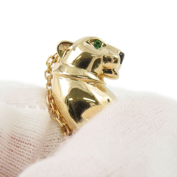 カルティエ ネックレス パンテール ドゥ カルティエ ネックレス オニキス ツァボライトガーネット K18YGイエローゴールド B7221900