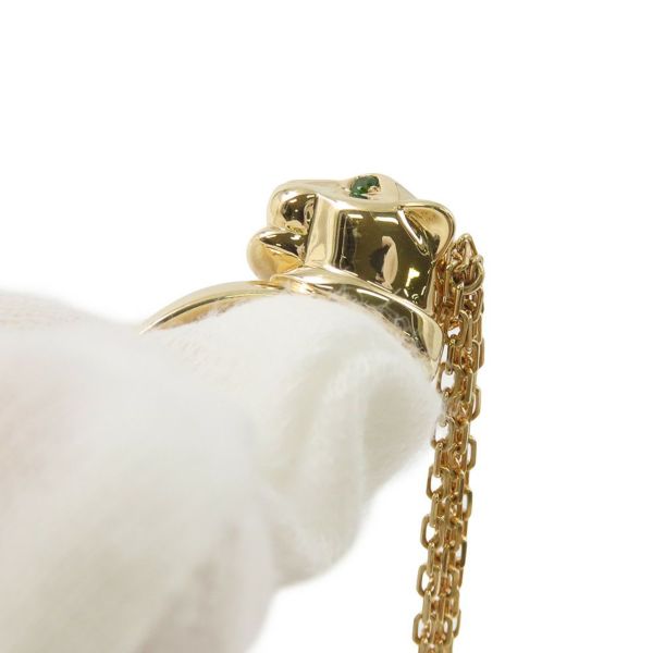 カルティエ ネックレス パンテール ドゥ カルティエ ネックレス オニキス ツァボライトガーネット K18YGイエローゴールド B7221900