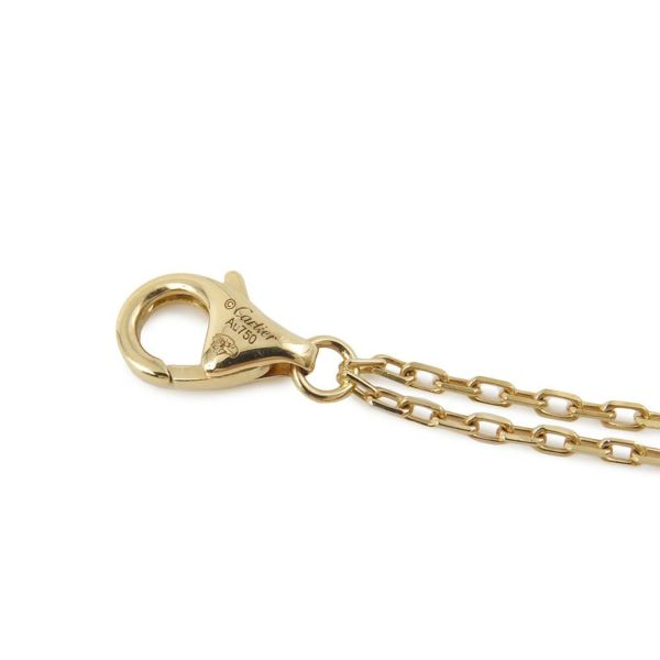 カルティエ ネックレス パンテール ドゥ カルティエ ネックレス オニキス ツァボライトガーネット K18YGイエローゴールド B7221900