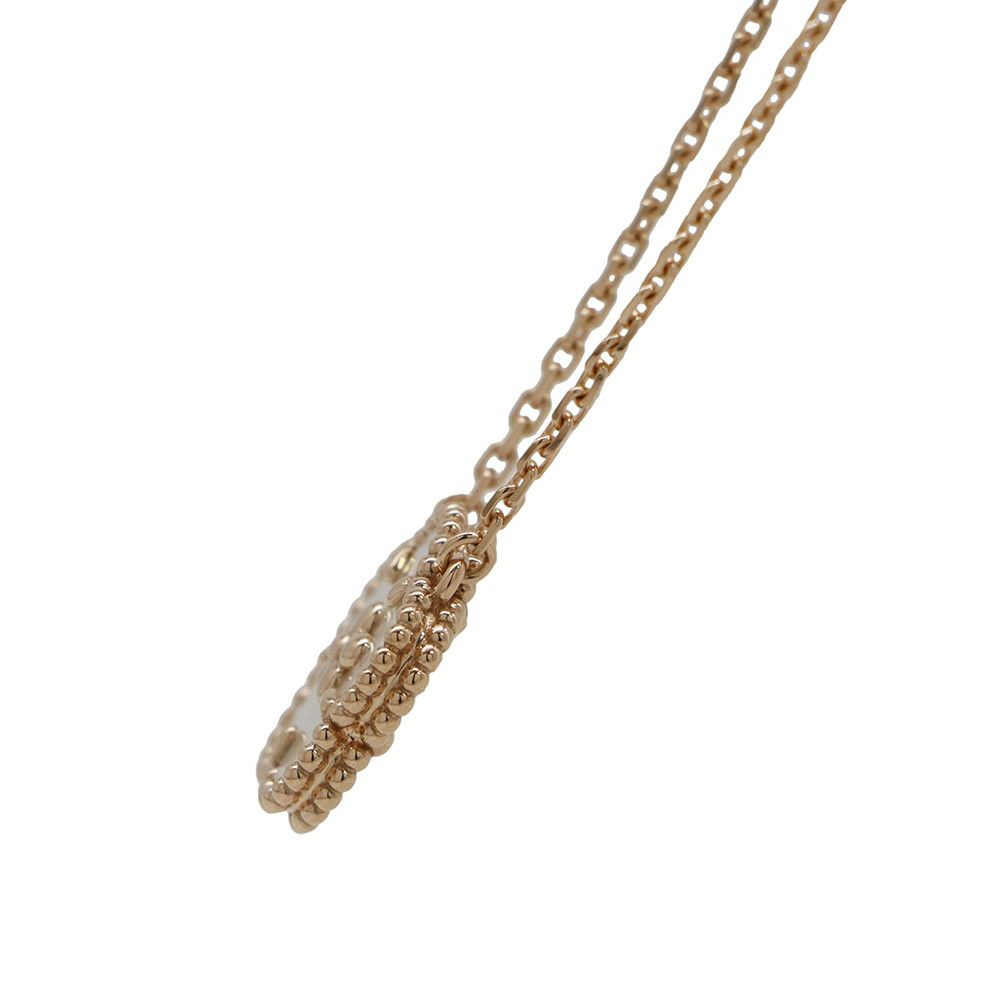 ヴァンクリーフ&アーペル ネックレス ラッキー スプリング ペンダント プラムブロッサム マザーオブパール K18PG VCARP9X100