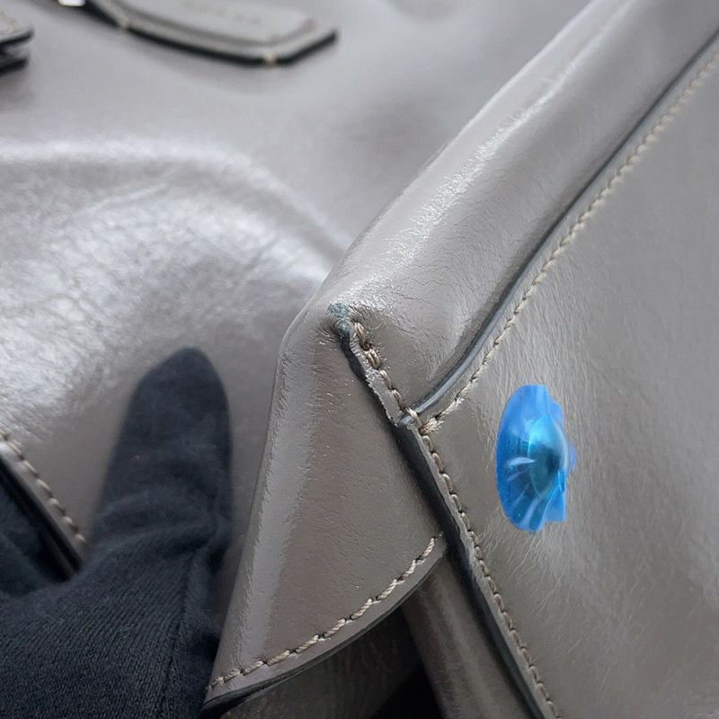 バーバリー ハンドバッグ ソフトバナー レザー BURBERRY 2wayショルダーバッグ