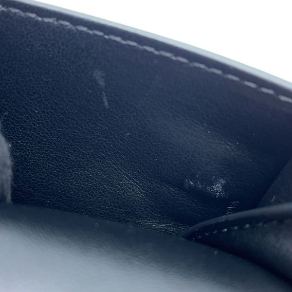 バーバリー チェーンショルダーバッグ フォンショルダーポーチ レザー BURBERRY バッグ 黒