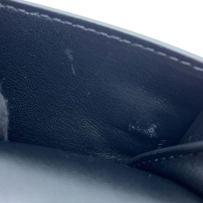 バーバリー チェーンショルダーバッグ フォンショルダーポーチ レザー BURBERRY バッグ 黒