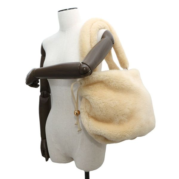 ボッテガヴェネタ トートバッグ バルブ ファー BOTTEGA VENETA バッグ