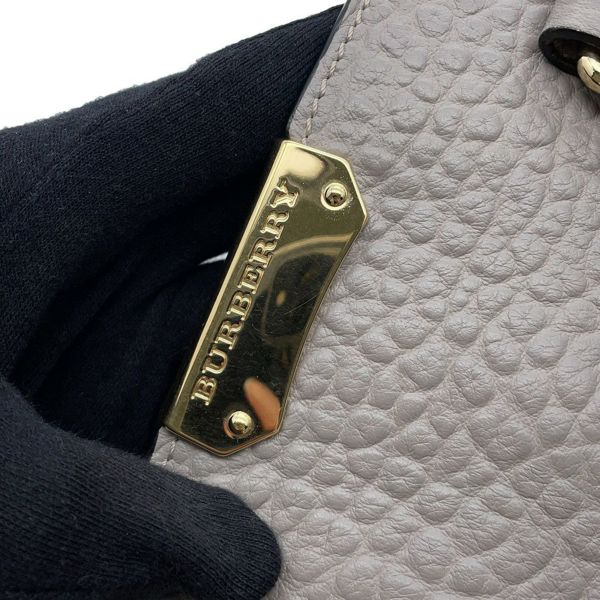 バーバリー ハンドバッグ ミディアムクリフトン インシグネチャー 3971049 BURBERRY 2way6ショルダーバッグ