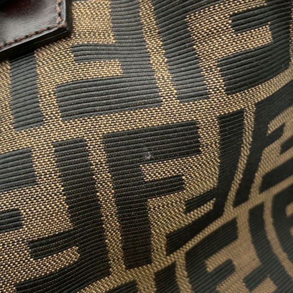 フェンディ ハンドバッグ ズッカ柄 キャンバス レザー 26693 FENDI